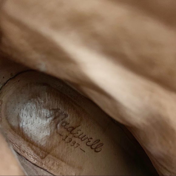 Madewell Lindley Suede Quilted Black Booties Size 8.5 - Picture 7 of 9